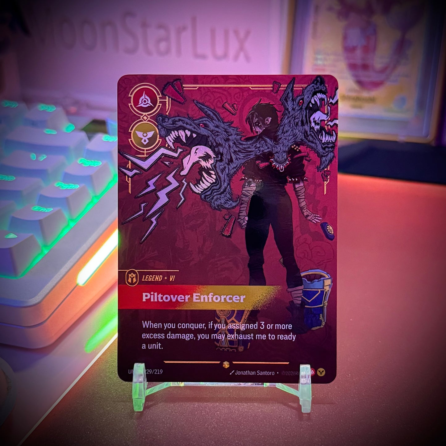 Vi Legend (Overnumbered) Card UNL #229/219