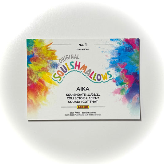“Aika” Color Blast card